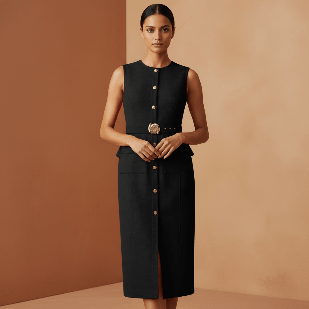 Vestido Feminino Midi Firenze ParisGramora | Luxury Ladies Clothing