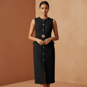 Vestido Feminino Midi Firenze ParisGramora | Luxury Ladies Clothing