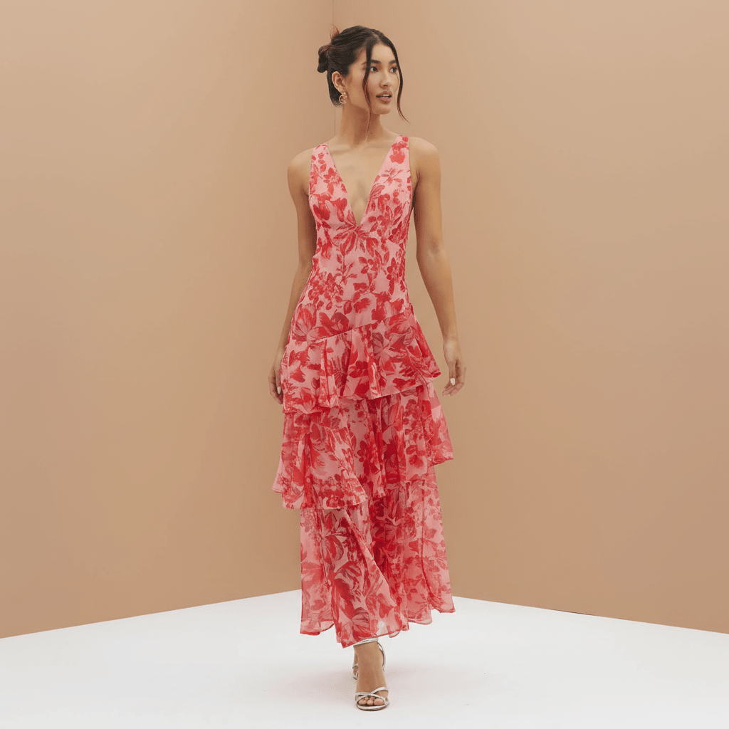 Vestido Longo Feminino Leve e FluidoGramora | Luxury Ladies Clothing